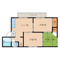 ロジュマン阿山の物件間取画像